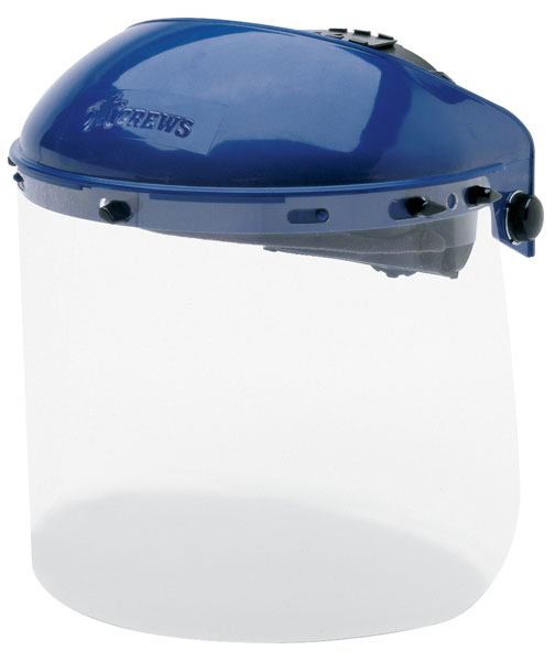 Ratchet Take Up Headgear Lightweight Blue Nylon Adjustable Size - Spill Control